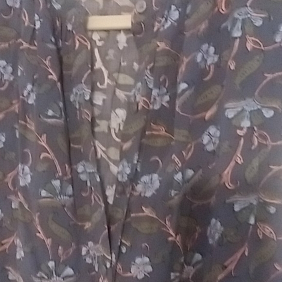 Loft button down dress with curved hem - Picture 3 of 8